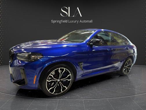 Marina Bay Blue Metallic 2022 BMW X4 M AWD