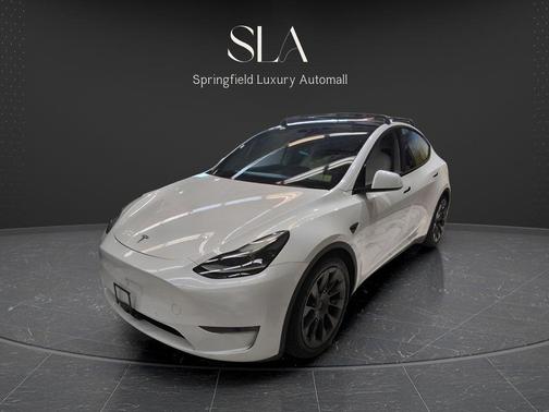 Pearl White Multi-Coat 2022 Tesla Model Y Performance Dual Motor All-Wheel Drive