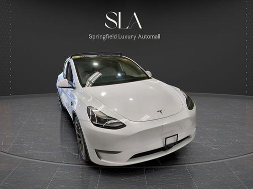 Pearl White Multi-Coat 2022 Tesla Model Y Performance Dual Motor All-Wheel Drive