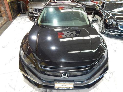 Crystal Black Pearl 2019 Honda Civic LX