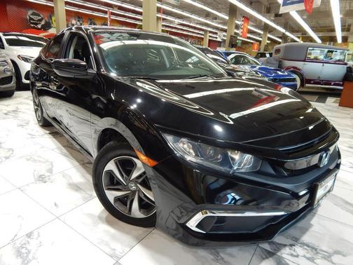 Crystal Black Pearl 2019 Honda Civic LX