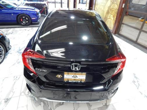 Crystal Black Pearl 2019 Honda Civic LX