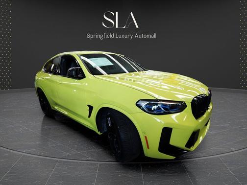 Black Sapphire Metallic 2024 BMW X4 M AWD
