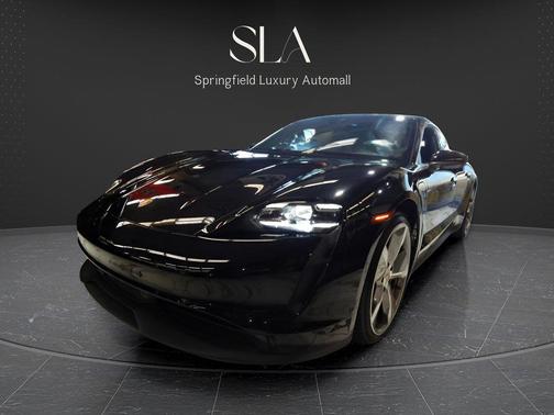 Jet Black Metallic 2021 Porsche Taycan 4S