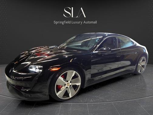 Jet Black Metallic 2021 Porsche Taycan 4S