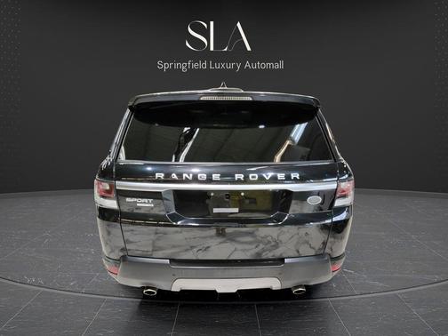Black 2017 Land Rover Range Rover Sport 3.0L Supercharged SE