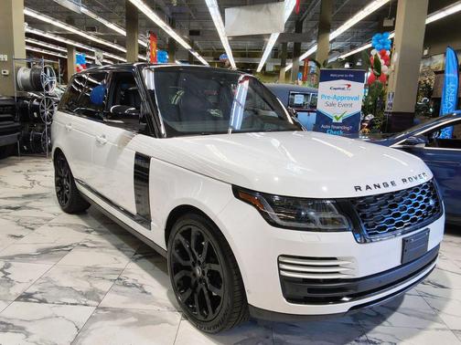 White 2020 Land Rover Range Rover 3.0L V6 Turbocharged Diesel HSE Td6