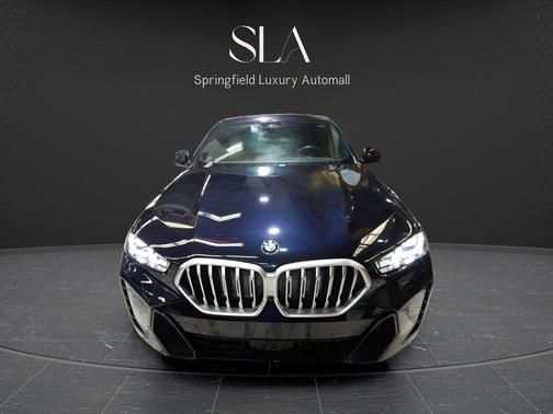 Carbon Black Metallic 2025 BMW X6 xDrive40i