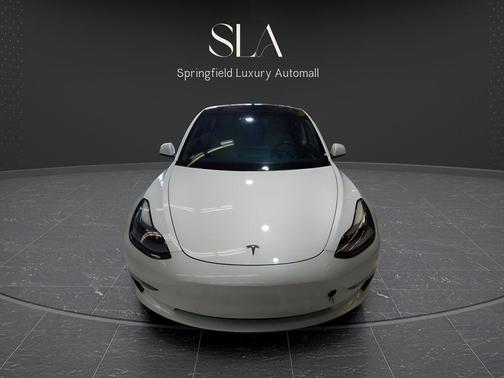 Pearl White Multi-Coat 2021 Tesla Model 3 Performance