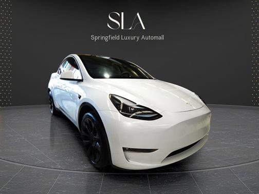 Pearl White Multi-Coat 2023 Tesla Model Y Long Range Dual Motor All-Wheel Drive