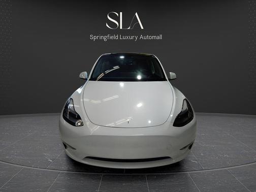 Pearl White Multi-Coat 2023 Tesla Model Y Long Range Dual Motor All-Wheel Drive