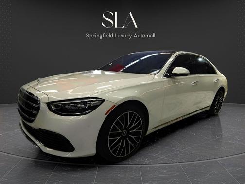 White 2023 Mercedes-Benz S-Class 4MATIC