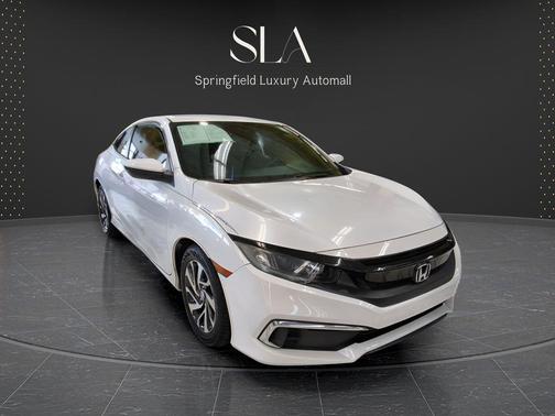 Platinum White Pearl 2020 Honda Civic LX