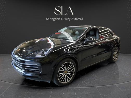 Black 2023 Porsche Cayenne Platinum Edition