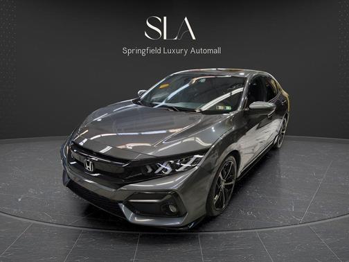 Gray 2021 Honda Civic Sport Touring