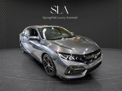 Gray 2021 Honda Civic Sport Touring