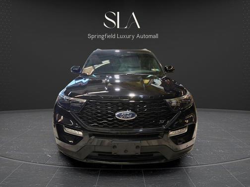 Agate Black Metallic 2023 Ford Explorer ST