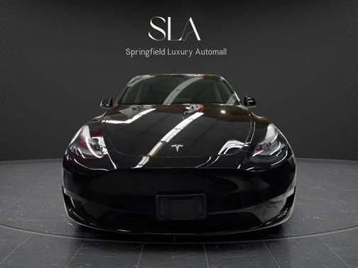 Solid Black 2024 Tesla Model Y Long Range Dual Motor All-Wheel Drive