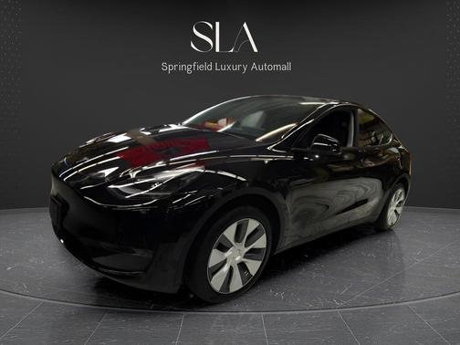 Solid Black 2024 Tesla Model Y Long Range Dual Motor All-Wheel Drive
