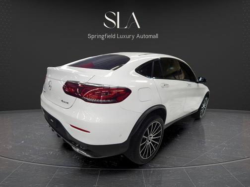 White 2022 Mercedes-Benz GLC 300 4MATIC Coupe