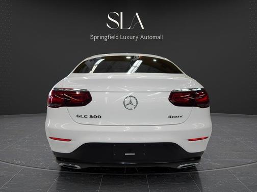 White 2022 Mercedes-Benz GLC 300 4MATIC Coupe