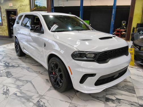 White Knuckle Clearcoat 2023 Dodge Durango SRT Hellcat Premium AWD