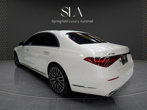 White 2022 Mercedes-Benz S-Class 4MATIC