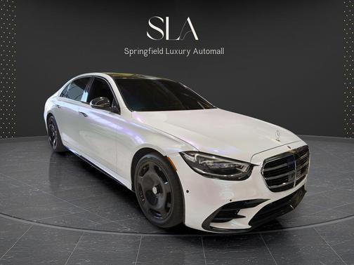 White 2023 Mercedes-Benz S-Class 4MATIC