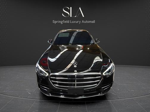 White 2023 Mercedes-Benz S-Class 4MATIC