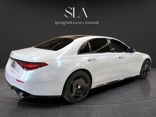 White 2023 Mercedes-Benz S-Class 4MATIC