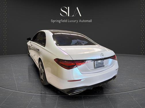 White 2023 Mercedes-Benz S-Class 4MATIC