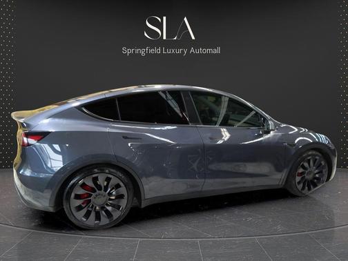 Deep Blue Metallic 2021 Tesla Model Y Performance Dual Motor All-Wheel Drive
