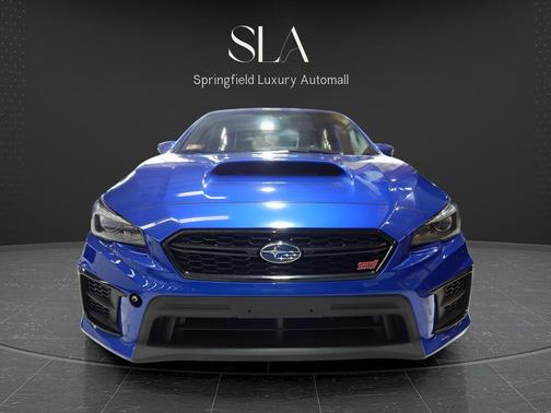 Blue 2020 Subaru WRX STI Base