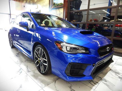 Blue 2020 Subaru WRX STI Base