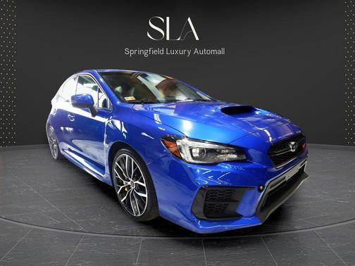Blue 2020 Subaru WRX STI Base