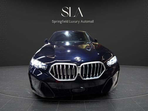 Carbon Black Metallic 2025 BMW X6 xDrive40i