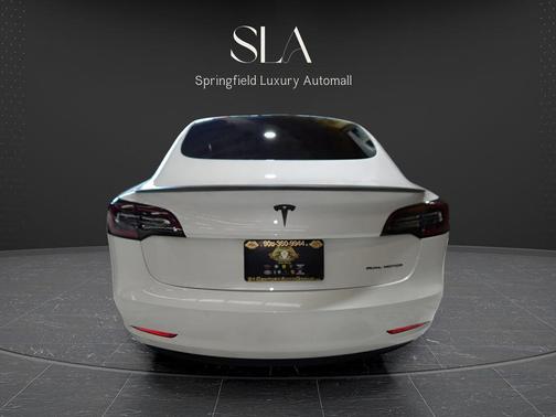 Pearl White Multi-Coat 2021 Tesla Model 3 Long Range