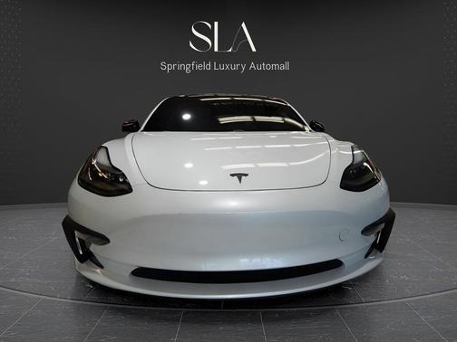 Pearl White Multi-Coat 2021 Tesla Model 3 Long Range