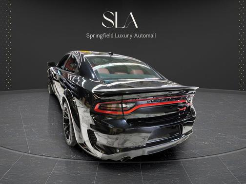 Pitch Black Clearcoat 2023 Dodge Charger SRT Hellcat Widebody Jailbreak