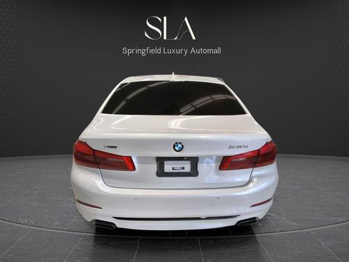 Mineral White Metallic 2017 BMW 540 xDrive
