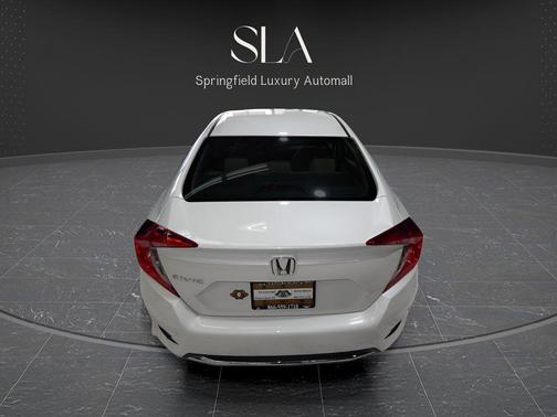 Platinum White Pearl 2020 Honda Civic LX