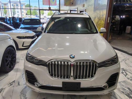 Mineral White Metallic 2019 BMW X7 xDrive40i