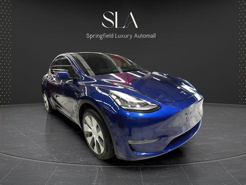 Deep Blue Metallic 2021 Tesla Model Y Long Range Dual Motor All-Wheel Drive