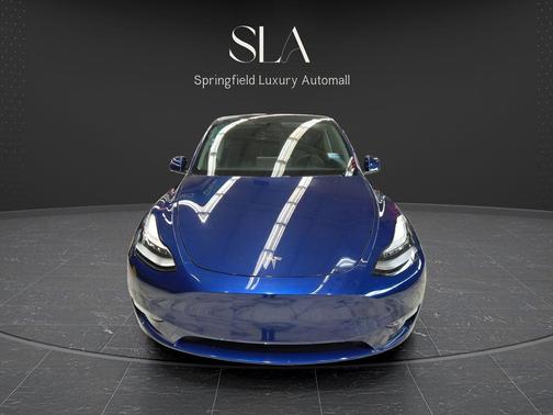 Deep Blue Metallic 2021 Tesla Model Y Long Range Dual Motor All-Wheel Drive