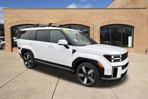 White 2026 Hyundai SANTA FE HEV Limited
