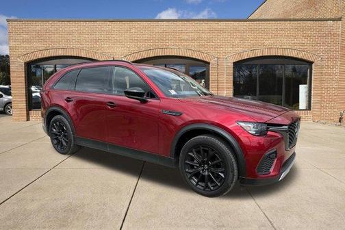 Soul Red Crystal Metallic 2025 Mazda CX-70 3.3 Turbo Premium Package