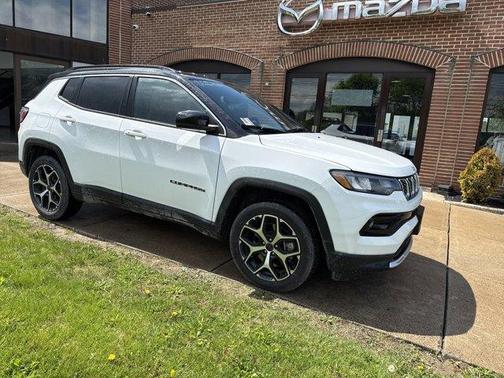 Bright White Clearcoat 2025 Jeep Compass Limited