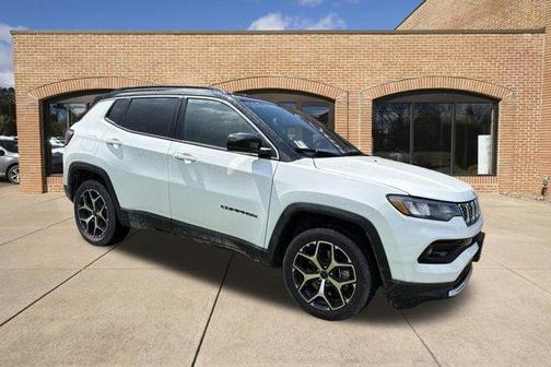 Bright White Clearcoat 2025 Jeep Compass Limited