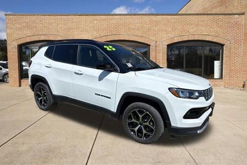 Bright White Clearcoat 2025 Jeep Compass Limited