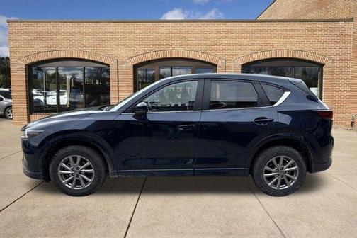 Deep Crystal Blue Mica 2025 Mazda CX-5 2.5 S Preferred Package